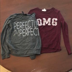 small long sleeve full tilt lot